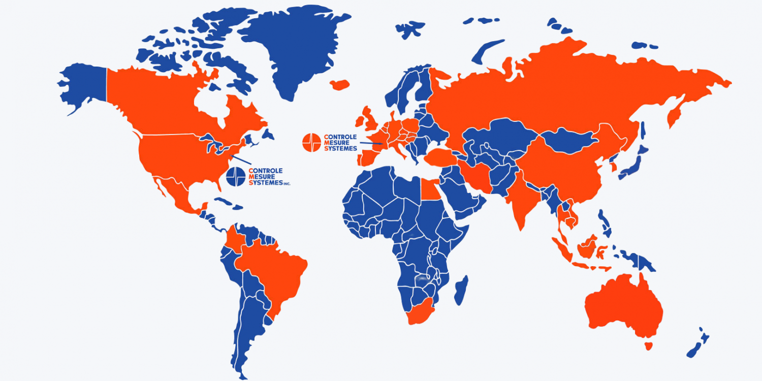 Carte Pays CMS avec fond